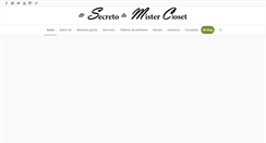 Desktop Screenshot of elsecretodemistercloset.com