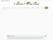 Tablet Screenshot of elsecretodemistercloset.com